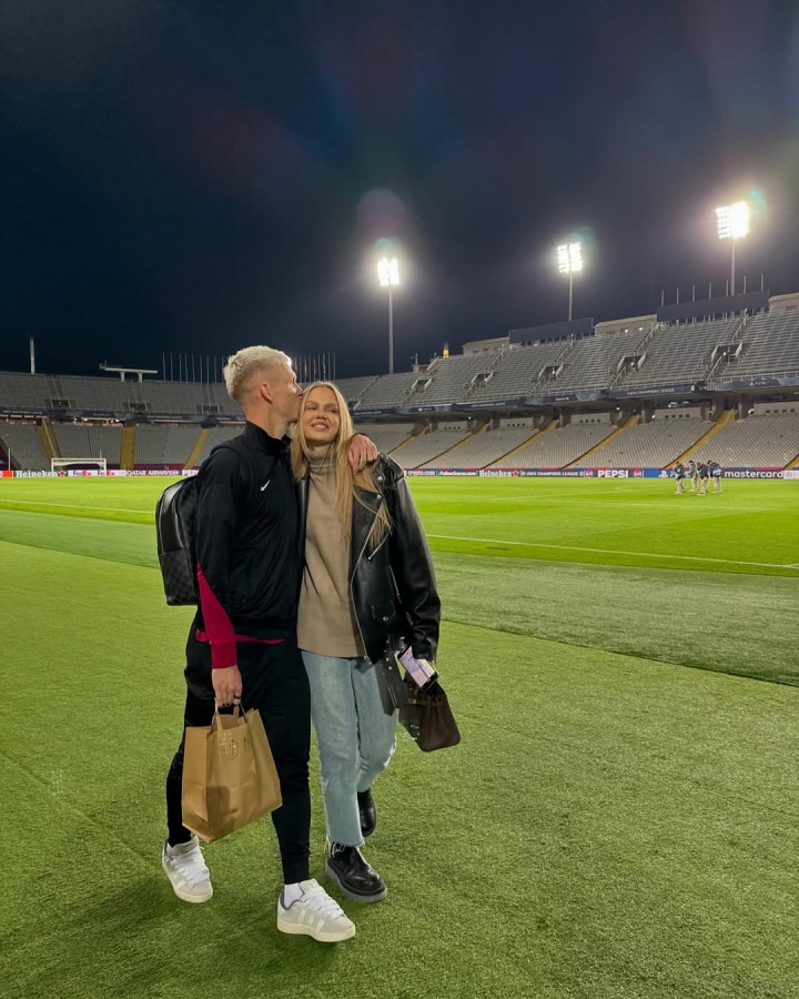 奥尔莫女友回应广告拍摄争议 称与男模合作仅为工作