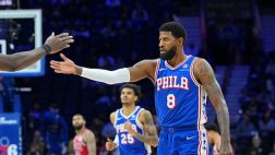 [乔治集锦]下半场砍23分！乔治解禁复出 26分钟砍下28分6板4助4断