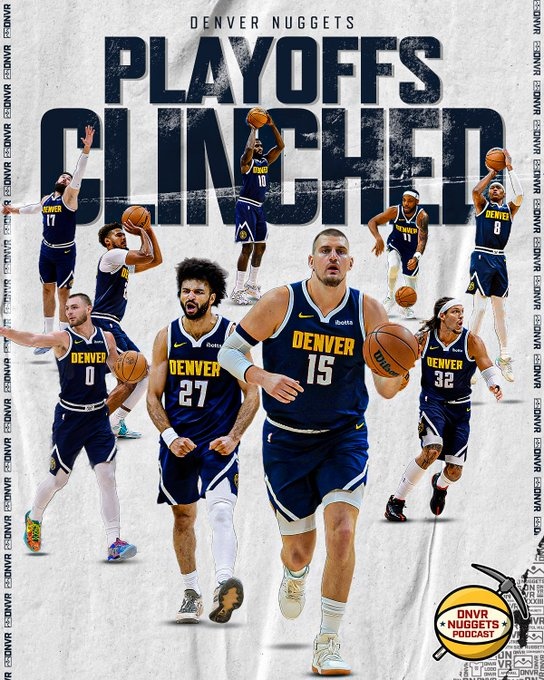 掘金锁定季后赛席位 连续八年晋级现役第二