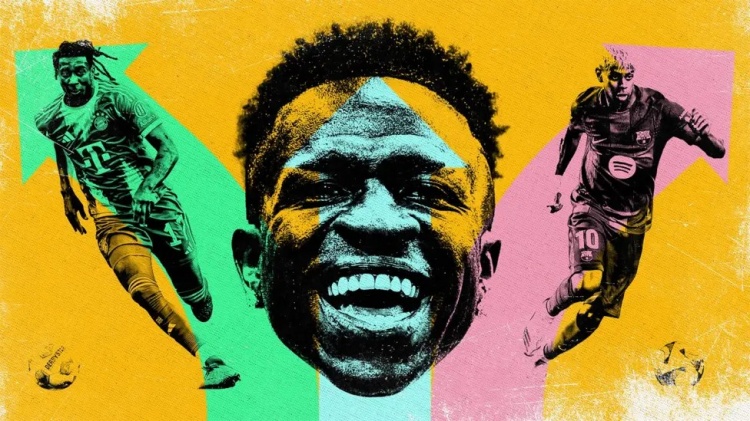 BBC评世界十大边锋 奥利塞居首亚马尔次席维尼修斯第三