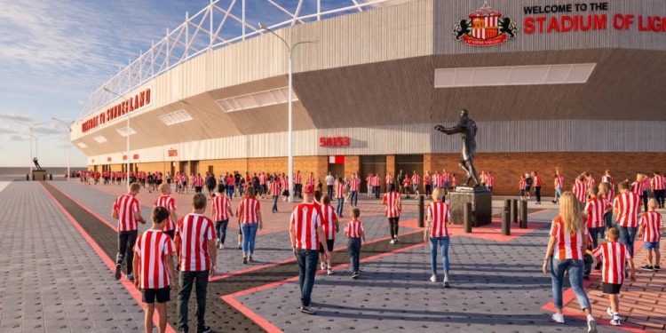 桑德兰启动球场改造 球迷付费铭刻姓名于石墙