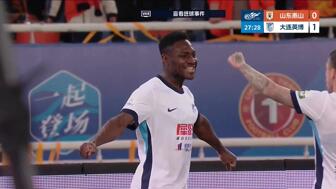 泰山主场再负英博四轮零分 马莱莱双响瓦科破门难挽败局