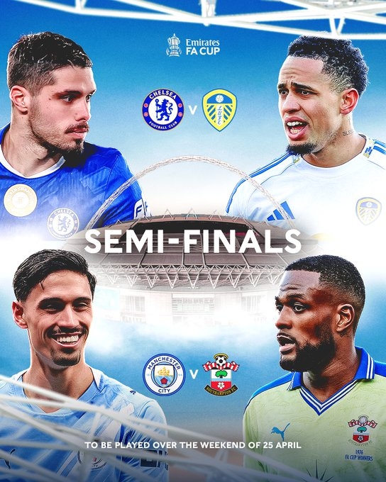 足总杯夺冠赔率更新 曼城1/2断层领跑