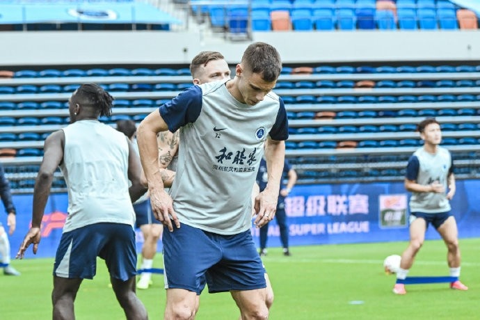 深圳队赛前最后一练 全员合练状态稳定