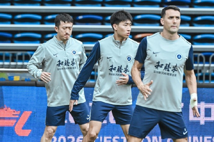 深圳队赛前最后一练 全员合练状态稳定