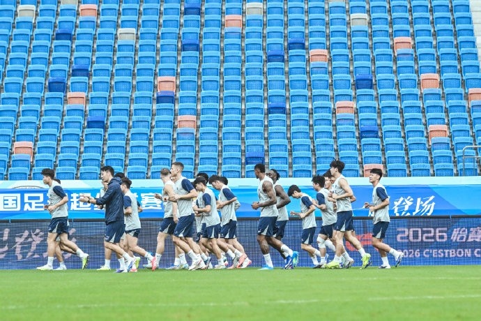 深圳队赛前最后一练 全员合练状态稳定