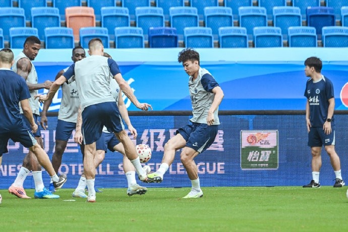 深圳队赛前最后一练 全员合练状态稳定